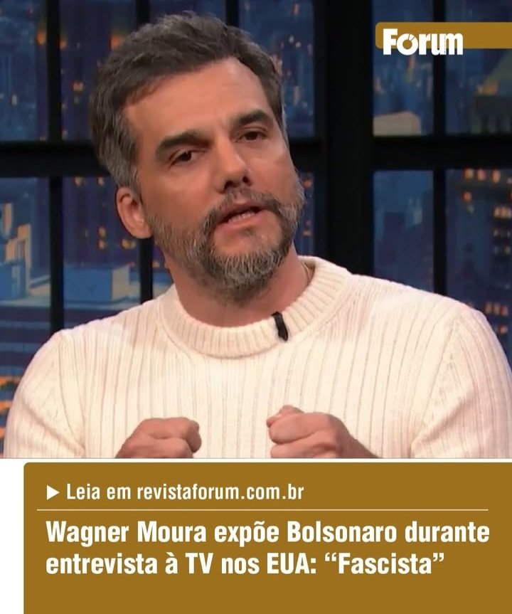 Viva a cultura 
Viva o cinema brasileiro 
Viva o agente secreto 
Wagner Moura está corretíssimo.