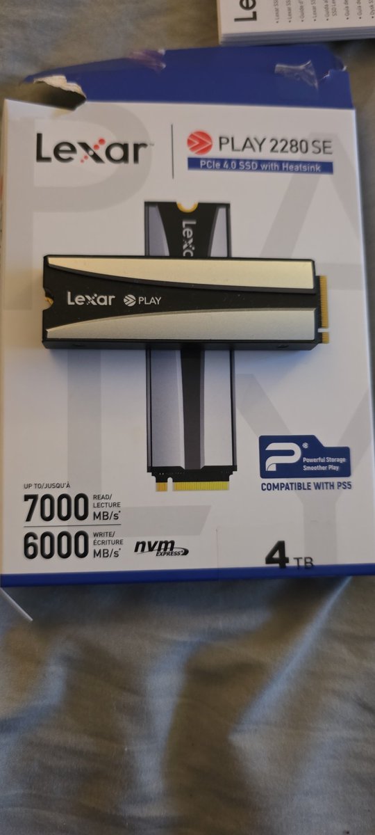 Dmon66's tweet photo. @lexarmemory @Costco Just looking for advice. Got this for my kiddo at Christmas. Doesn't work in any of the PS5 systems we tried it in. Would rather exchange it, but am I looking at a refund instead? Looks like it's still in return period. Thanks! https://t.co/YLJOkAEiwb