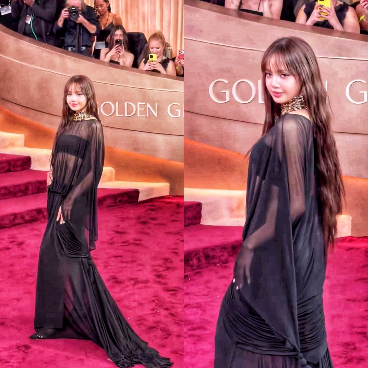 Presenter LALISA MANOBAL at the 83rd Golden Globe Awards.