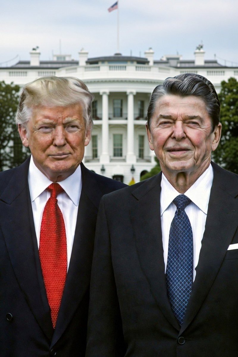 Two giants when it comes to making America safe and prosperous. 

President Trump is cleaning up the mess of Obama and Biden throughout the world, making us safer. 

I believe history will see President <a href="/realDonaldTrump/">Donald J. Trump</a> as Reagan Plus. 

Make Iran Great Again.