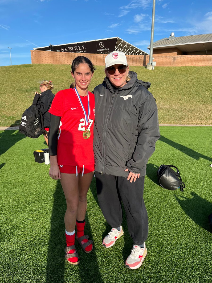 2026 Falcon Bracket Champion:

Tompkins <a href="/OTHSLadySoccer/">Katy Tompkins Lady Falcon Soccer ⚽️</a> defeating Memorial HS <a href="/MemGirlsSoccer/">Memorial Girls Soccer</a> 0-0 in regulation and 8-7 in Penalty Kicks! 

Congratulations to our tournament game MVPs

Kate Oelkers from Tompkins HS and
Claire Thames from Memorial HS 

@TXHSSOC <a href="/deportesnation/">Deportes Nation</a>