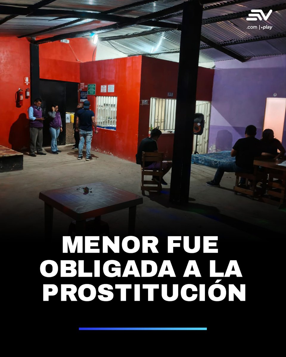 La Unidad de Trata de Personas y Tráfico Ilícito de Migrantes (UNAT) de la Policía Nacional rescató a una adolescente que era obligada a prostituirse en un centro clandestino de tolerancia en Pindal, Loja. 👉 bit.ly/4sFKomY