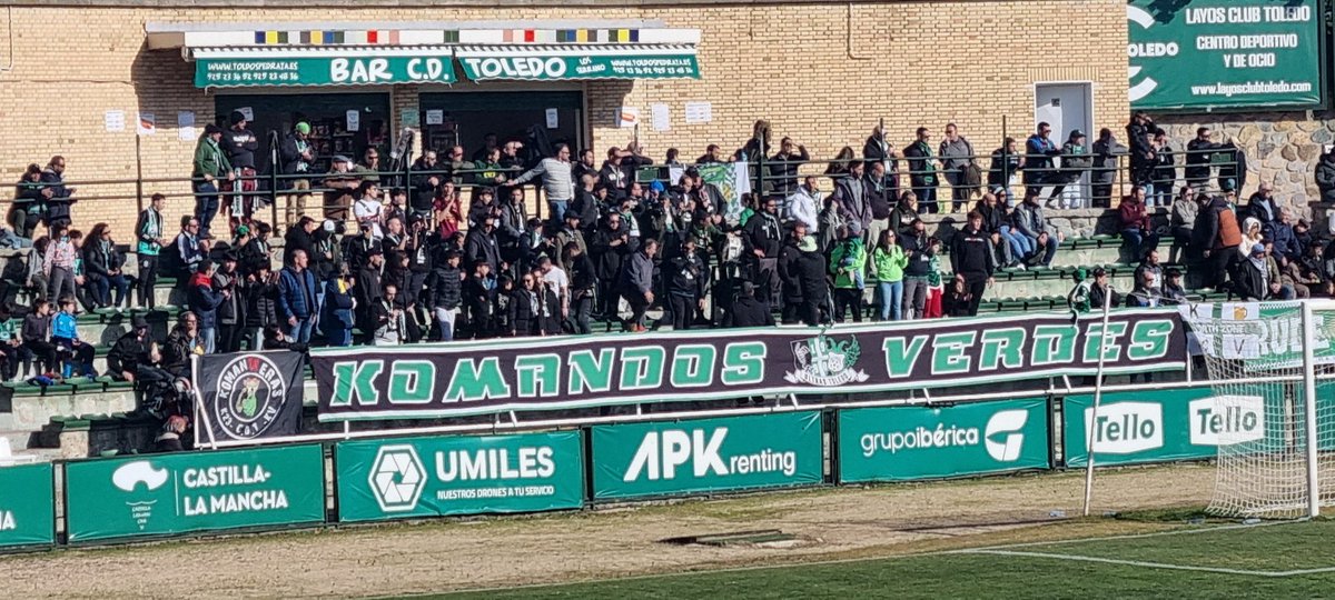 11/01/26
<a href="/CD_Toledo/">C.D. Toledo 🦅💚⚪️</a> - Pedroñeras
Nuestra locura