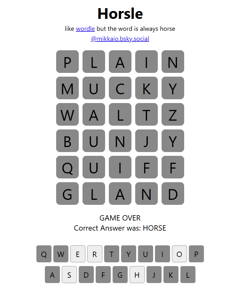 PbjSquid's tweet photo. this wordle shit is too hard man https://t.co/QO0IEfJUOU