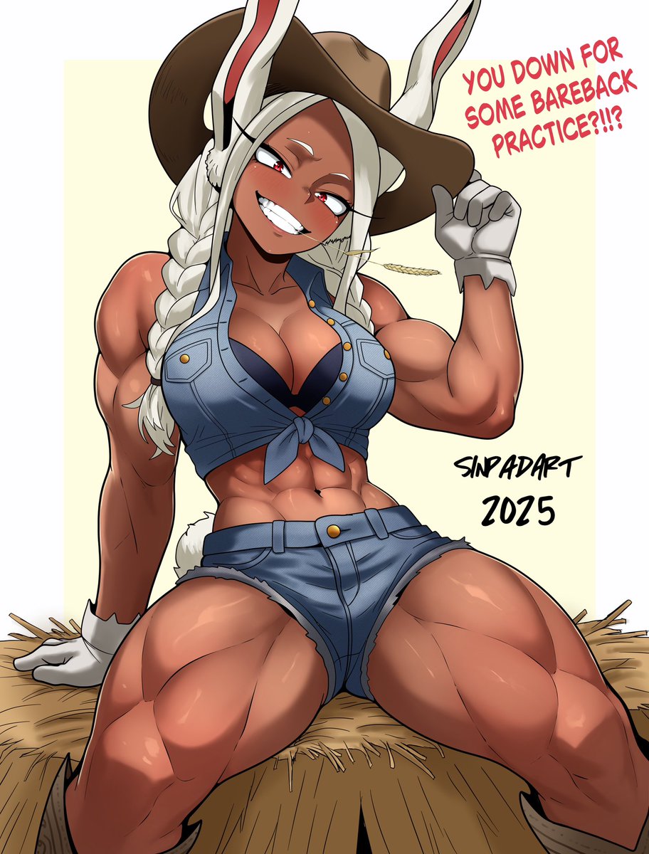 ChurbSFW's tweet image. Cowgirl Mirko🤠🥕