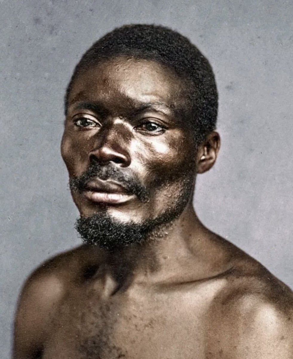 Restored and colorized photographs of Brazilian victims of slavery, circa 1869.

Photos: Alberto Henschel

Colorization: Marina Amaral