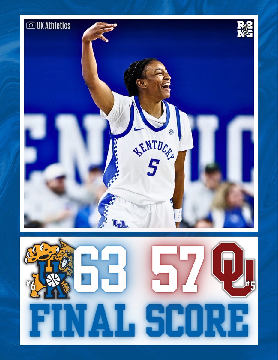 KENTUCKY WINS!

The 6th-ranked Cats get their 2nd top-5 win of the season!

Kentucky moves to 16-2 overall, 3-1 in SEC play.