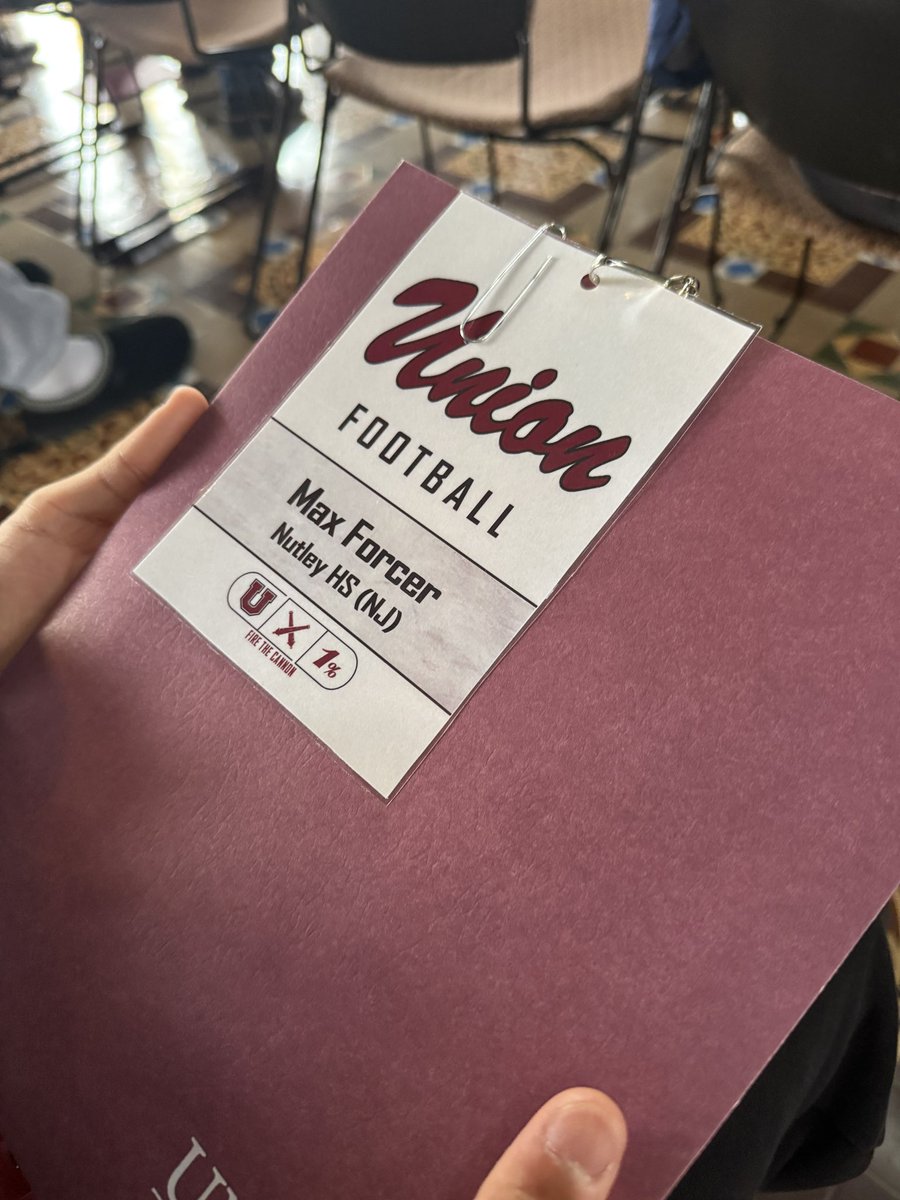 max_forcer's tweet image. Thank You to @CoachVNT, Coach Smith, and Coach Drach for having me at the campus of Union College. #FireTheCannon #CollegeFootball