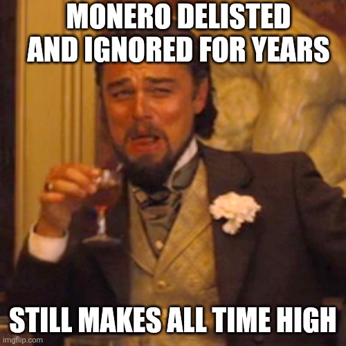 Monero's price is at an all time high.