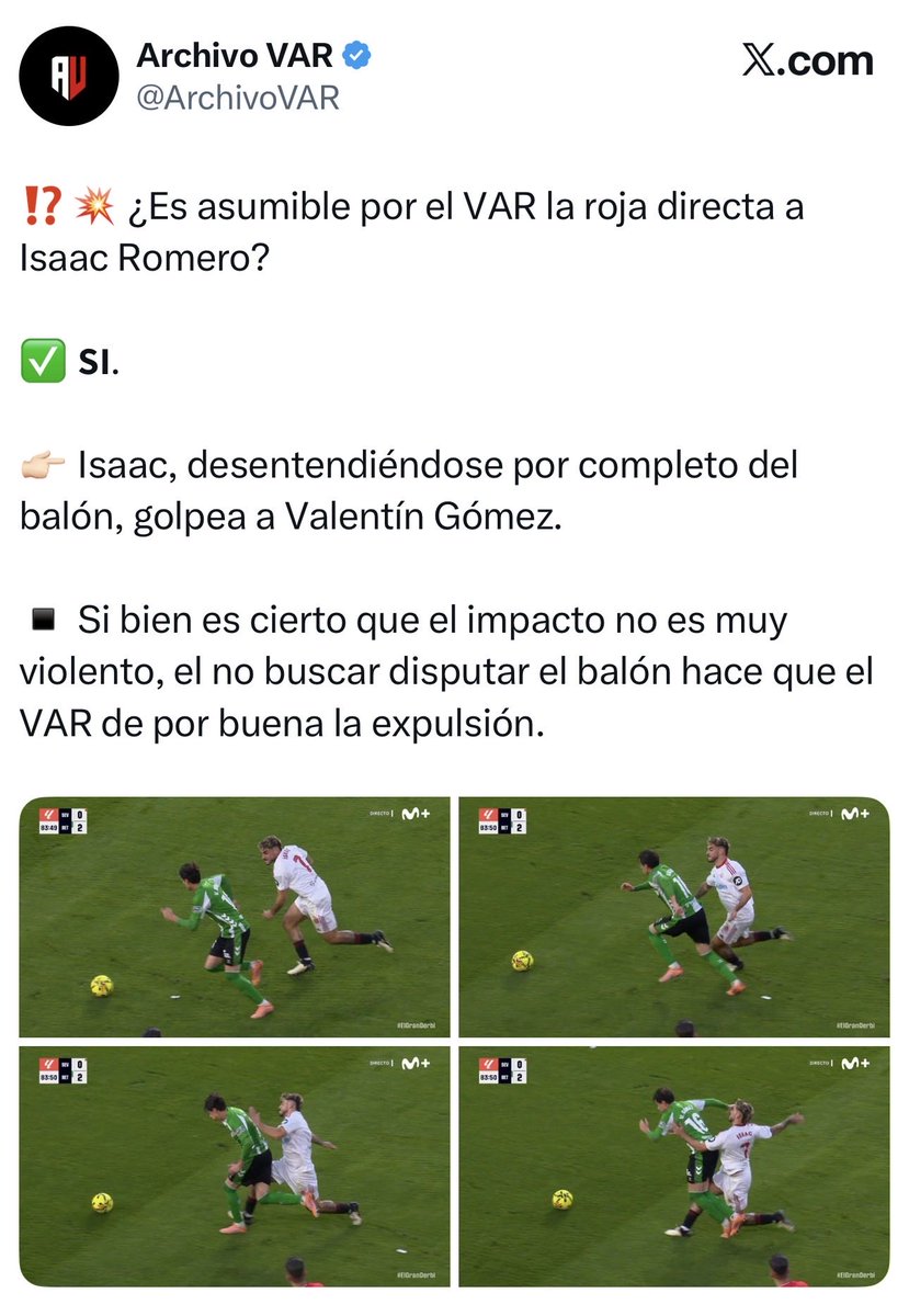 CuentaMister's tweet photo. No se cansa el madridista fanático este de quedar retratado partido tras partido contradiciéndose... "ayer sí es roja, hoy no"... Lo preocupante es si todavía queda algún culé que hace caso a ARCHIVO FANÁTICO BLANCAZO VAR... qué poca vergüenza https://t.co/rfgbswiyyr