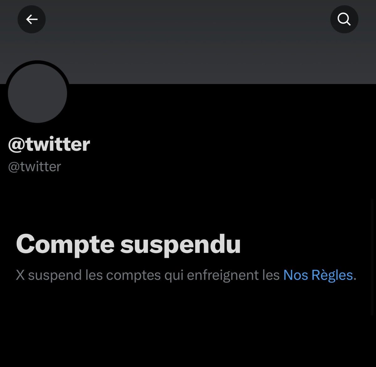 Kulturlesite_'s tweet image. 🚨 INSOLITE

Le compte officiel de TWITTER vient d’être SUSPENDU sur X !