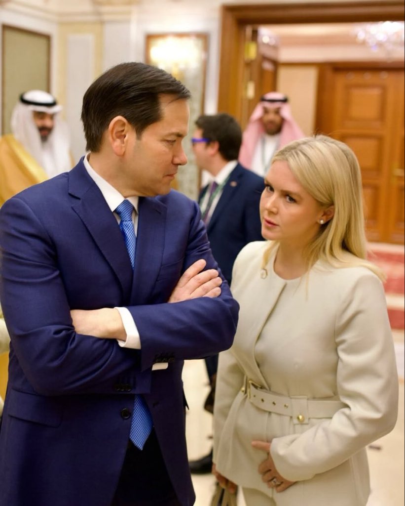 GoldenAgeUnfold's tweet image. How would you Describe Karoline Leavitt and Marco Rubio performance so far?

1. Good 
2. Excellent 
3. Bad