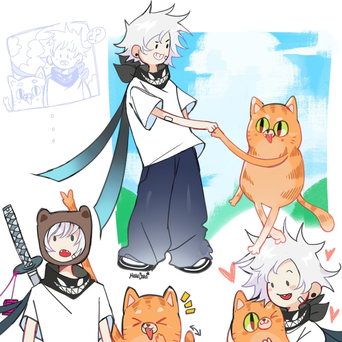 In_MaruChan_'s tweet image. #rubiusfanart 🐻✨