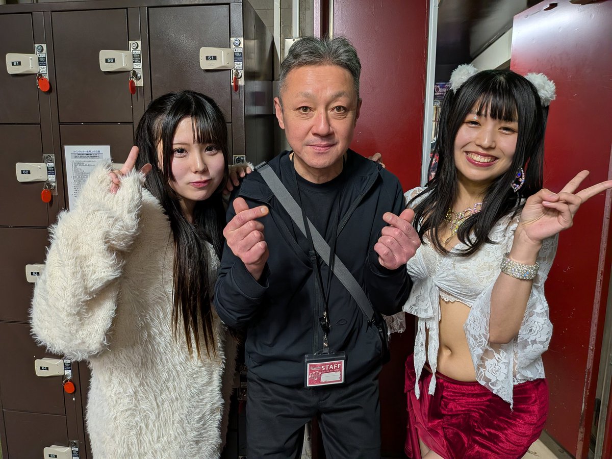 2026年1月11日（日）『アイプラアイドルパーティー #37』

出演してくれたなつこいさんと記念撮影。なつこいとしては初出演でした。ありがとうございます。黒田こいさん、はじめまして！次に会えるのは夏くらいなか🤔