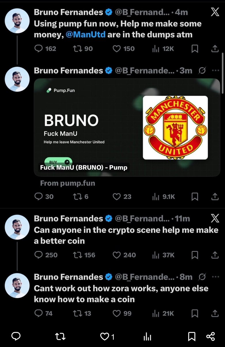 manutdf2's tweet image. What an end to the day… 🤦‍♂️
Bruno hacked.
Another embarrassment.
This club is incompetent on so many levels — on the pitch, off it, and everywhere in between.
Nothing is sacred anymore.
#MUFC 😡
#ClubInCrisis
#Incompetence