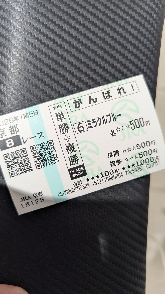 チャコです。他の方は購入できません。 4枠でこの名前は買うしかないやろ