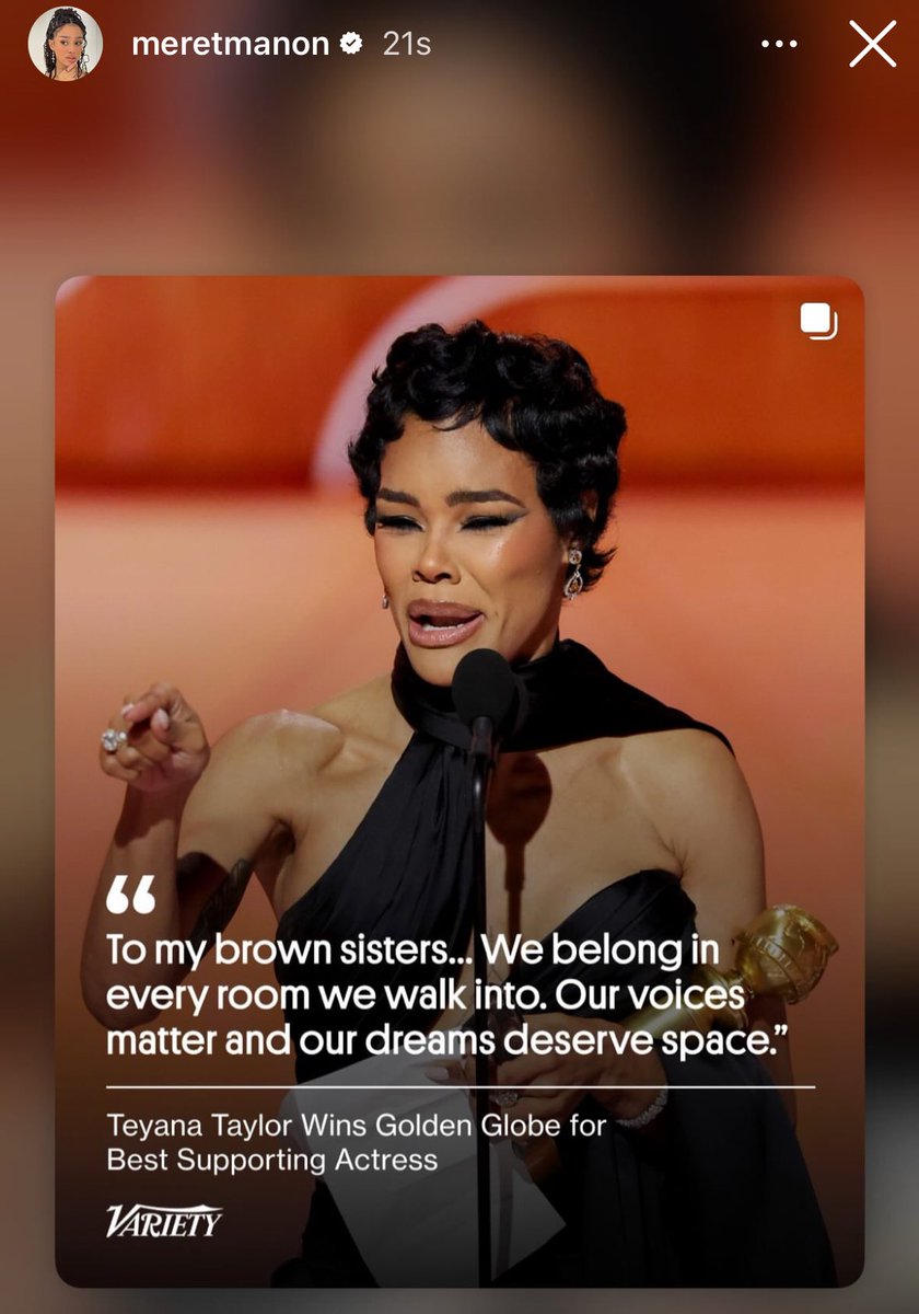 manon posting this on her instagran story 😭