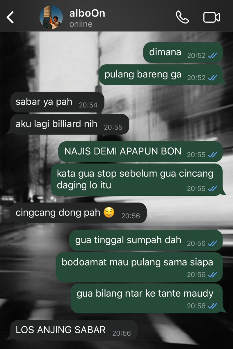 ankimiantonelli's tweet image. #carbono — daily chat albon sama carl nya itu (asbun doang) 
three tweets au