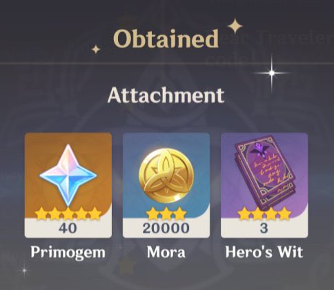 NEW 40 PRIMOGEMS CODE:

MoonInvitationLunaIV

#GenshinImpact #Columbina