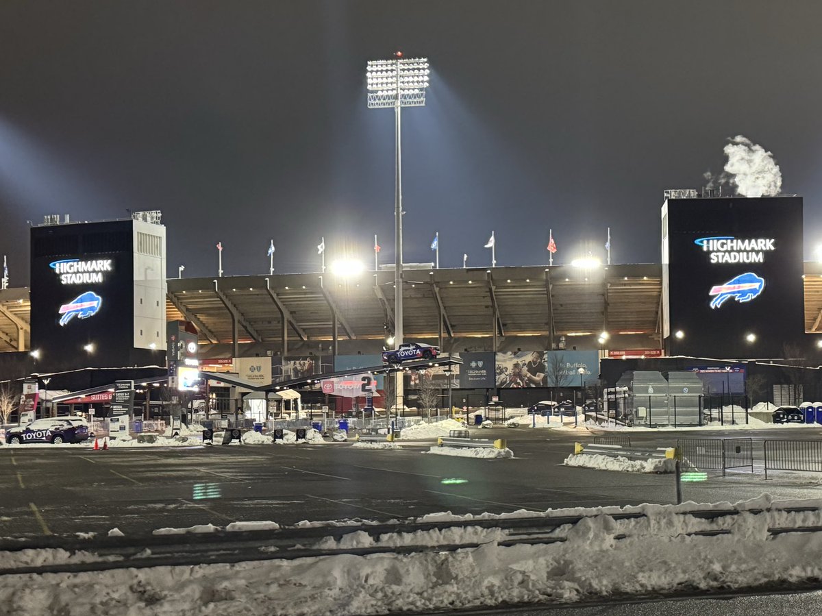 Highmark Stadium is now officially closed forever.
Thanks, old friend.
#Bills