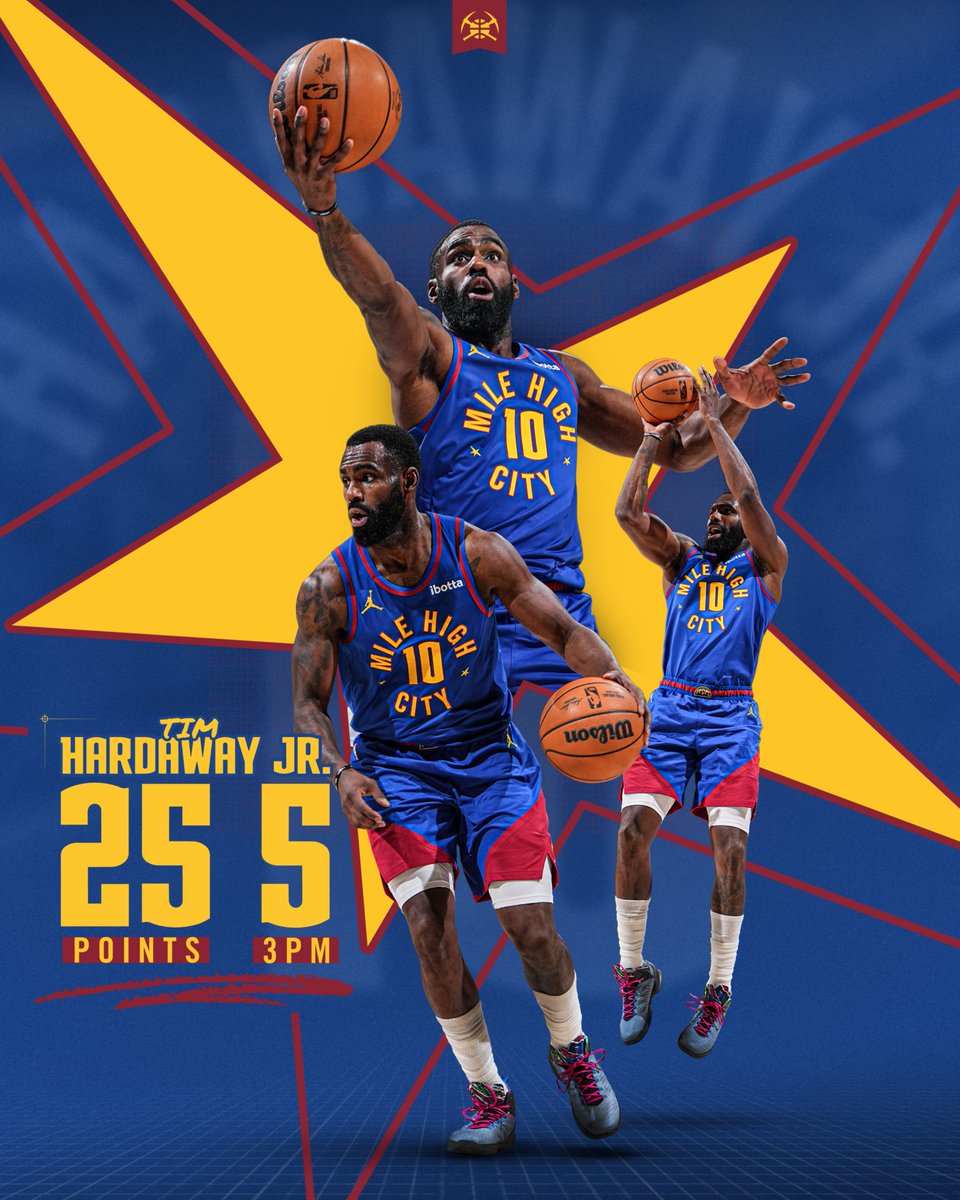 THJ was in his flow state all night