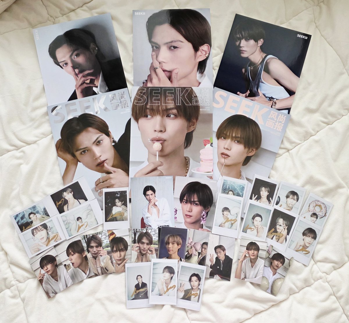 簡秀吉SEEK風尚画報2025年11月号 【SET E 豪華フルセット】 簡秀吉SEEK風尚画報2025年11月号 【SET E 豪華フルセット】