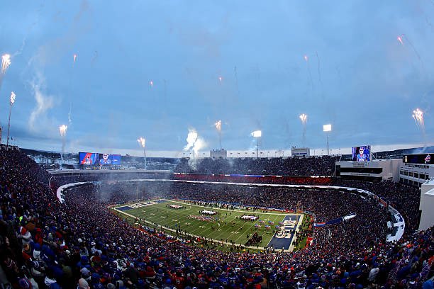 AdamSchefter's tweet image. With the Chargers’ loss Sunday night, it’s now official: there will be no more games at Buffalo’s Highmark Stadium.