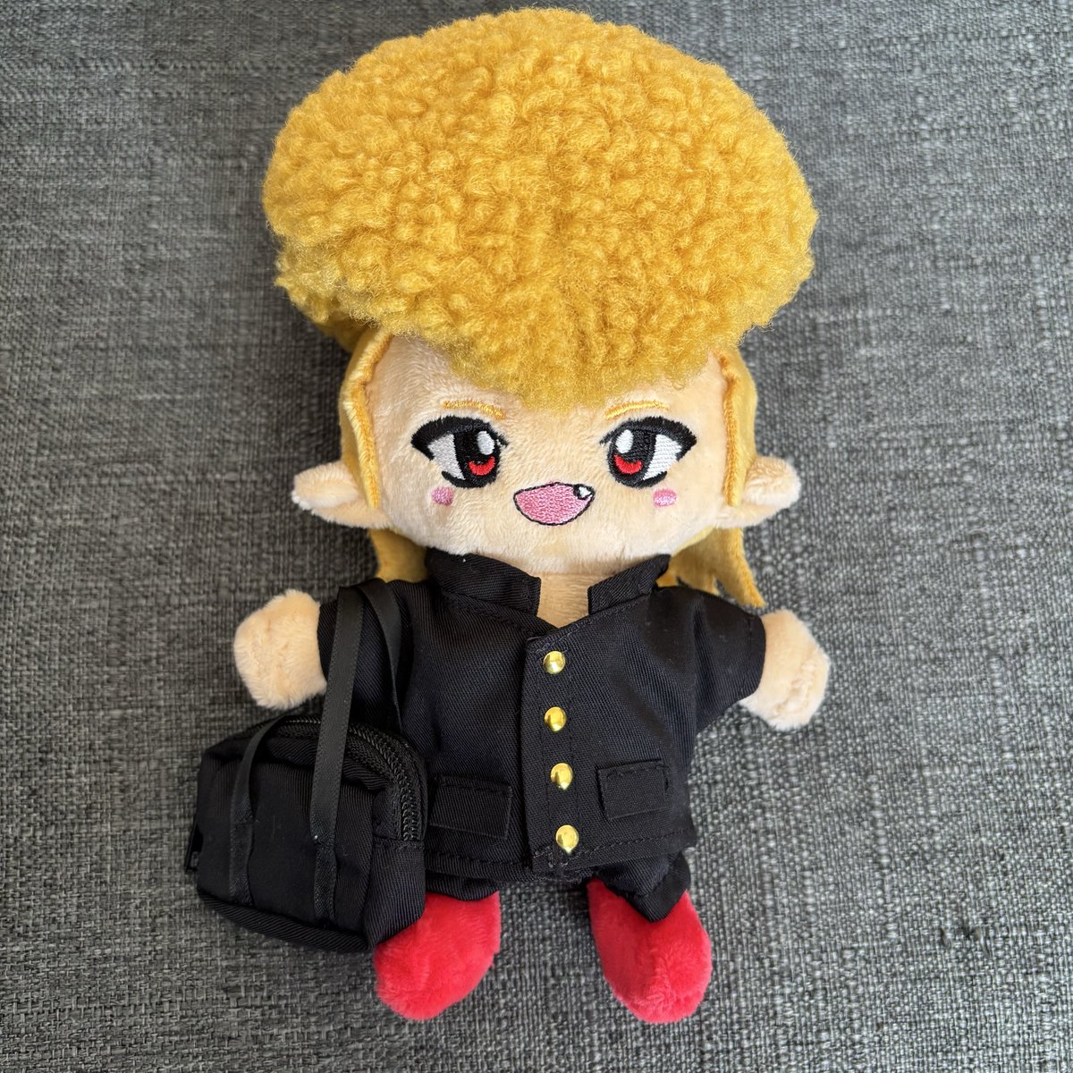 氣志團　綾小路翔　ぬいぐるみ シンプルな学ランもよくお似合いです🥰🫶🏻 #きしぬいのいる生活 #氣志