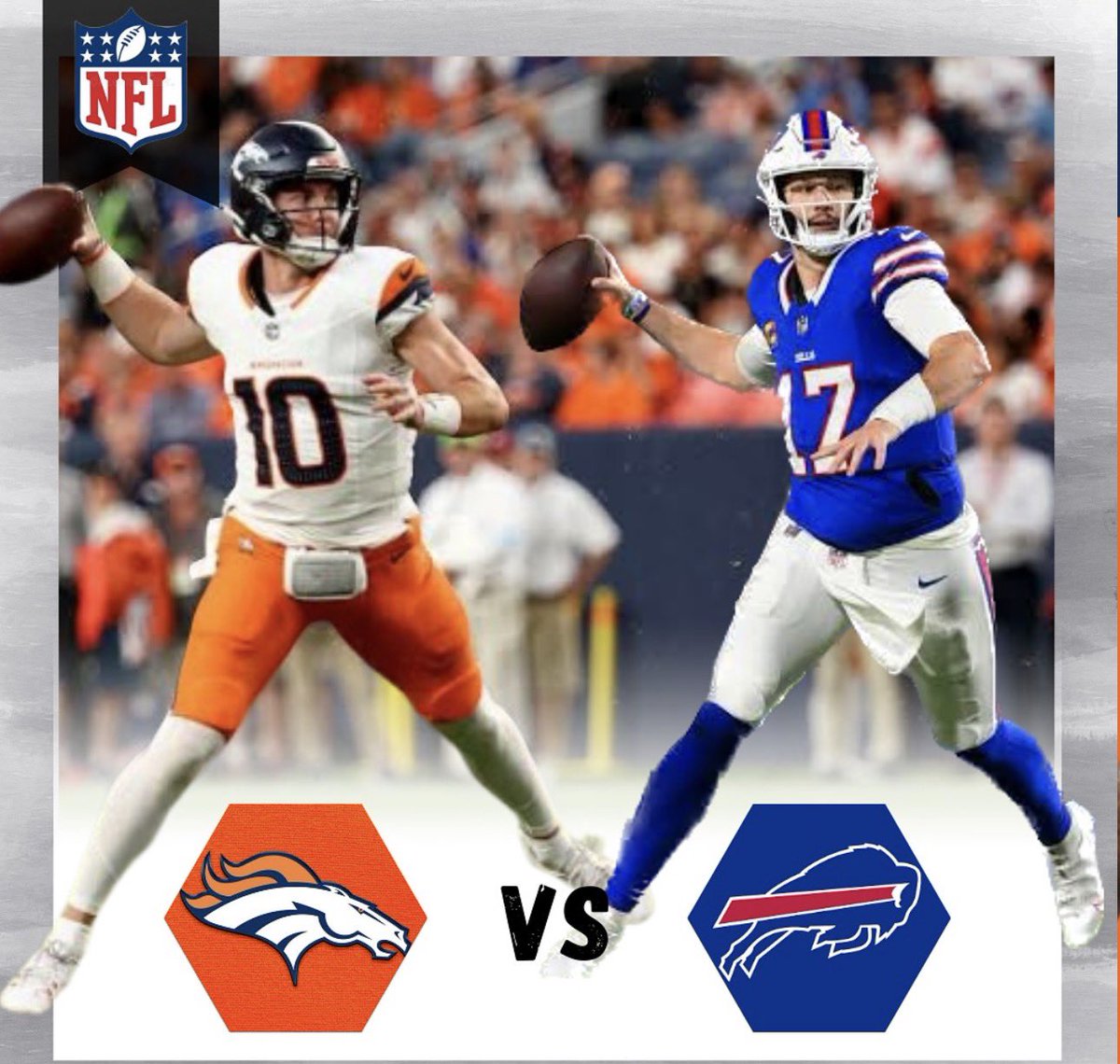 COSportsNut's tweet image. Who you got?

RT/Repost for #BroncosCountry 

Favorite/Heart for #BillsMafia