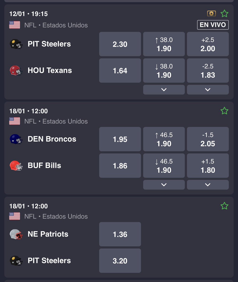 ReyDel_Pick's tweet image. El casino sabe cositas????

Ponen la línea de Steelers vs Patriots 😳