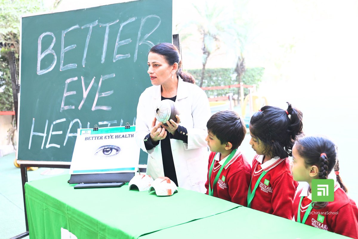 chitkara_school's tweet image. Cygnets of Chitkara International School engage in an insightful session on “Better Eye Health”

#CIS #sesssion #doctorsession #learning #knowledge #eyehealth #healthcare #eyes #studentsession #ChitkaraInternationalSchool