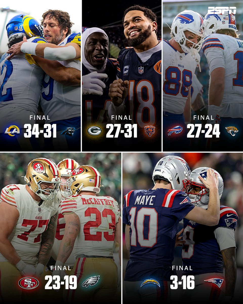 SportsCenter's tweet image. The Wild Card games have not disappointed 🤩