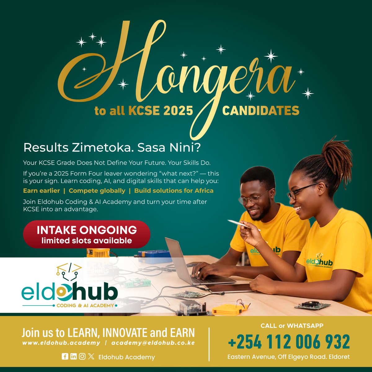 Eldohub Academy tweet media