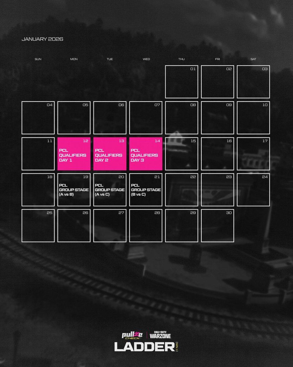 The 3 day gauntlet that is PCL Qualifiers starts TODAY🚨

#PCL