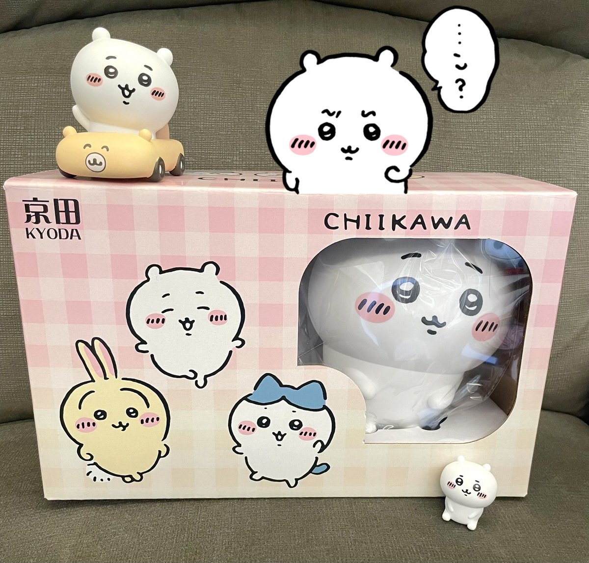 ちいかわ 台湾限定 うさぎ達磨貯金箱 飴箱 だるま 飴あり ちいかわ