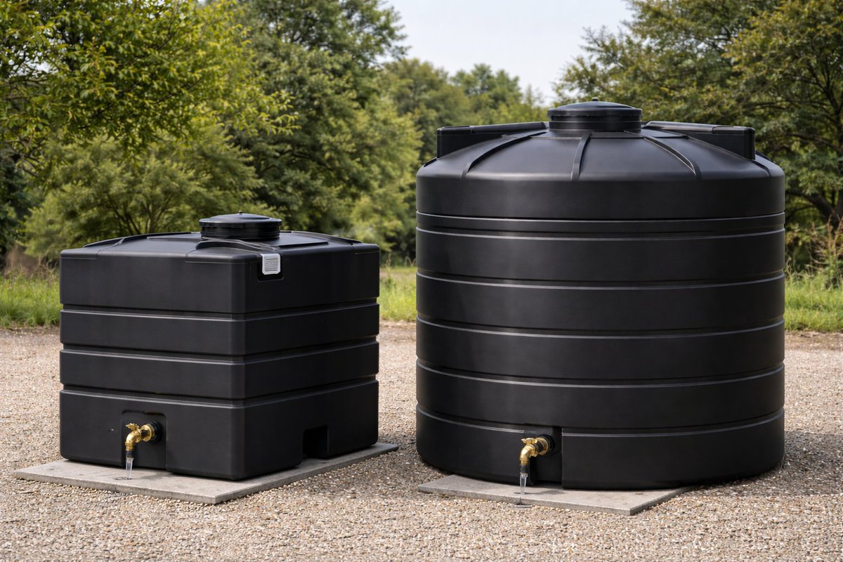 aquistar82413's tweet photo. Round tank or Rectangular one?
Round tanks distribute water pressure evenly due to centrifugal forces, giving better flow and durability. Rectangular tanks create pressure stress at the corners.
✔️ Better pressure
✔️ Longer life
#AquistarPlumbing
#MjengoHub https://t.co/17M4P06aQ7