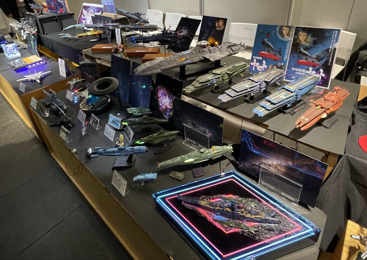 さっぽろチカホ模型展示会2026に「北海道宇宙戦艦ヤマト同好倶楽部」で参加しております。
私の展示は毎度変わらずのドメル艦隊です。