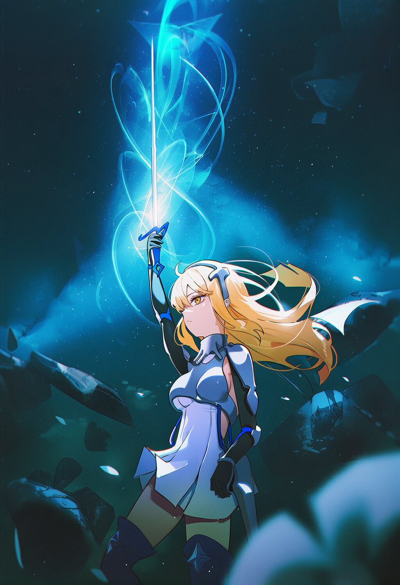 RandomAILewds's tweet image. And here, since I haven't given our golden girl much love lately.

#aizWallenstein #danmachi