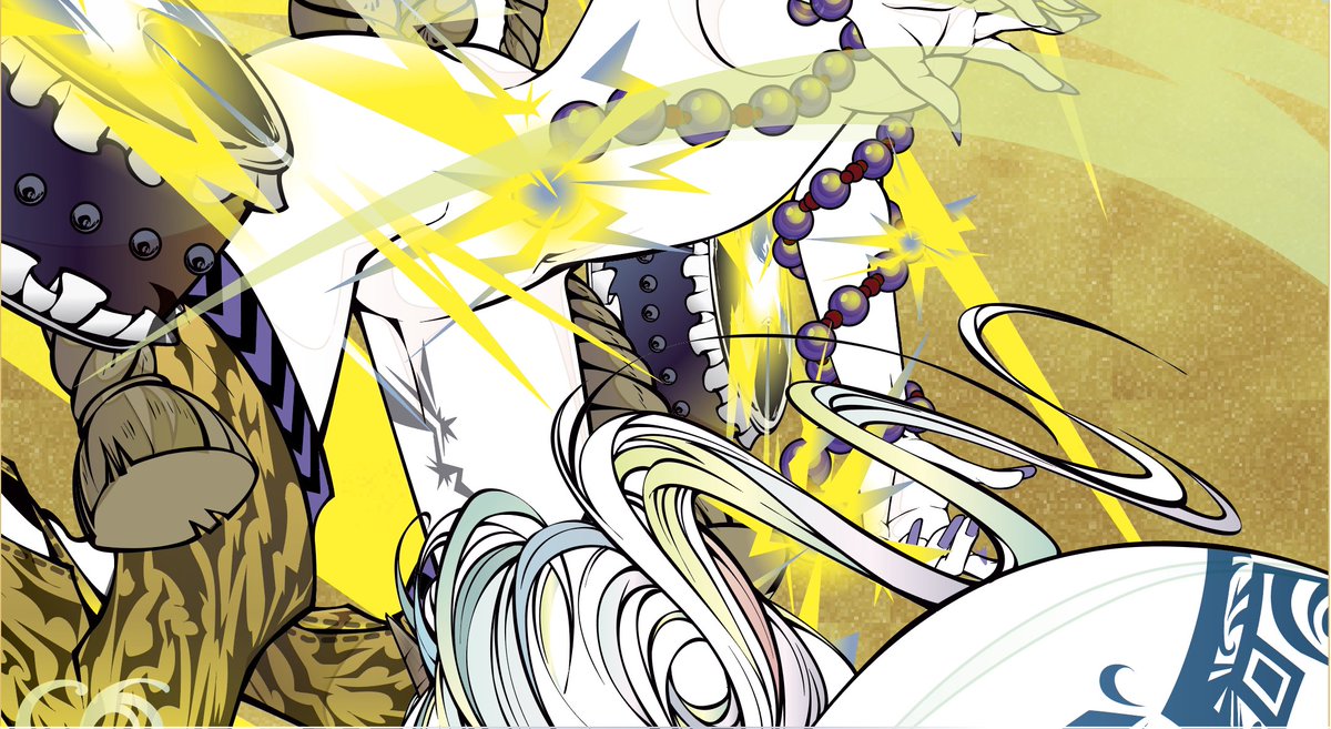 yamamotonaoki's tweet image. 【タップ推奨】

風神雷神図。