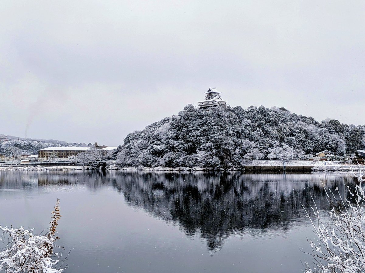 木曽川と国宝犬山城でござる