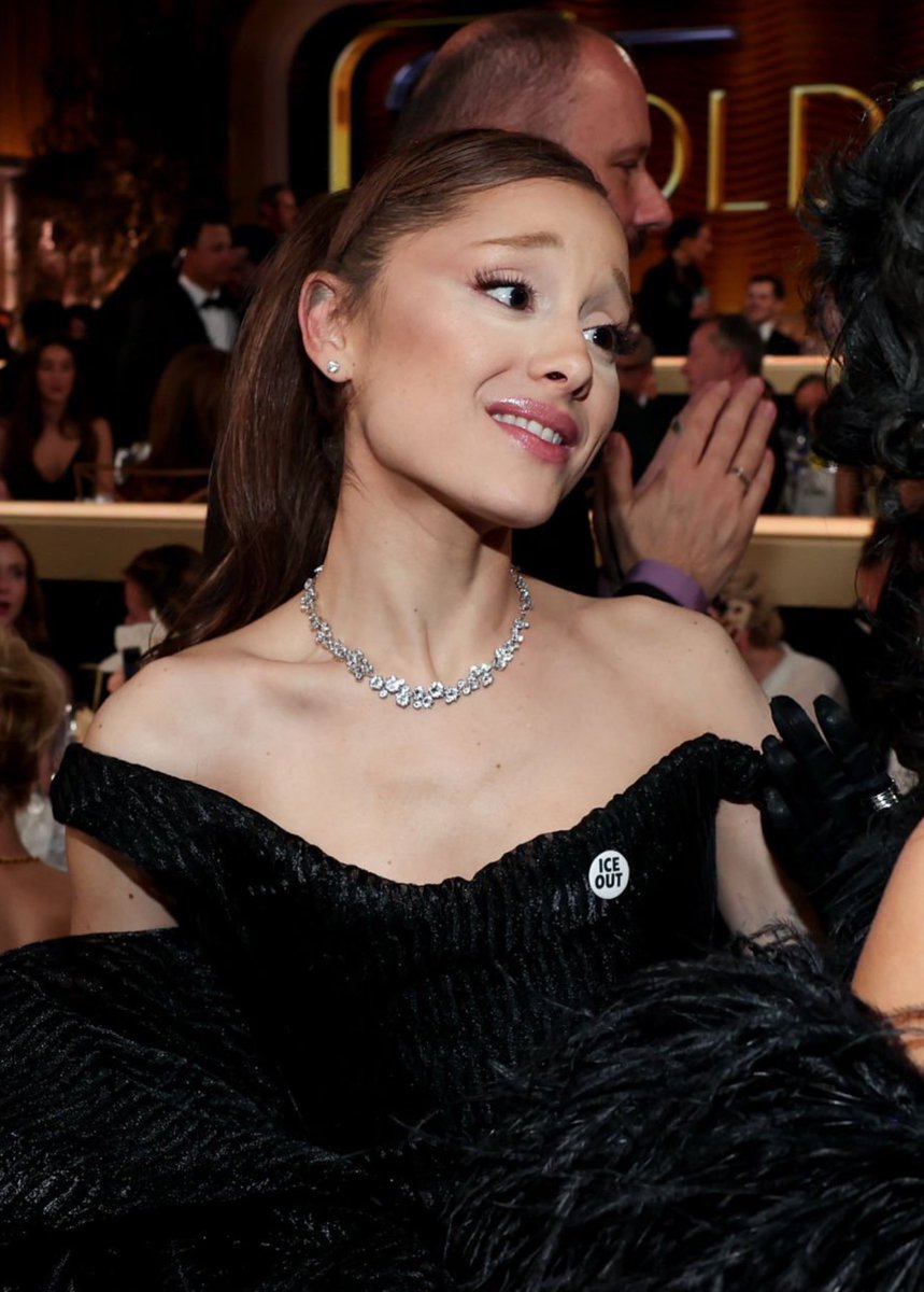 ICE OUT PIN. OH EXACTLY ARIANA