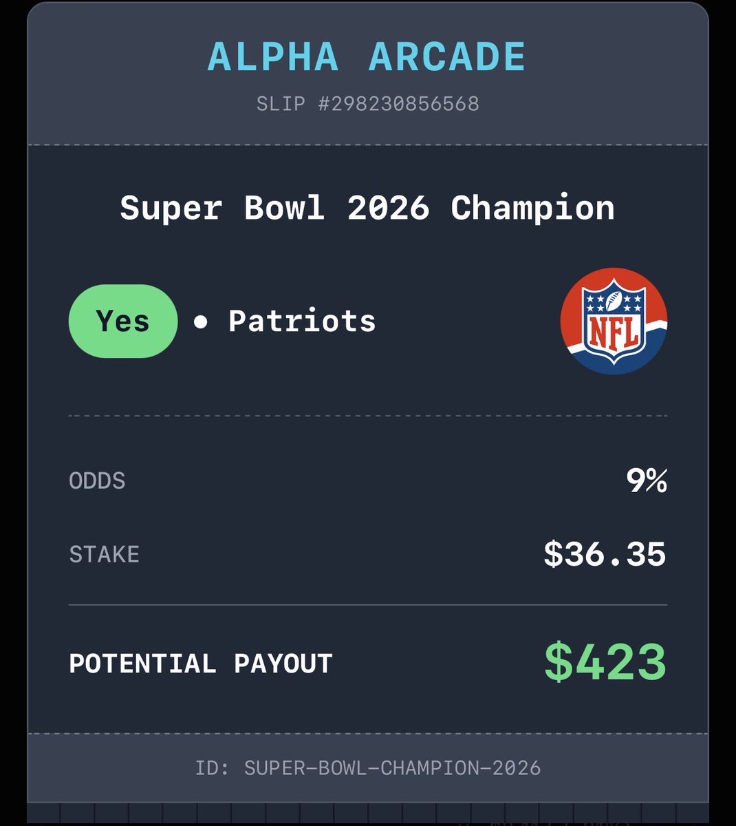 AlgoFamily's tweet image. Who’s going to win the superbowl? @AlphaArcade69 $usdc $algo #Prediction