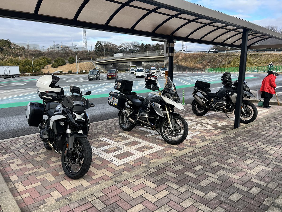 ジロー様 ベンべツー🏍🏍³₃🏍³₃ 広川PA( 'ω'o[Now]o
