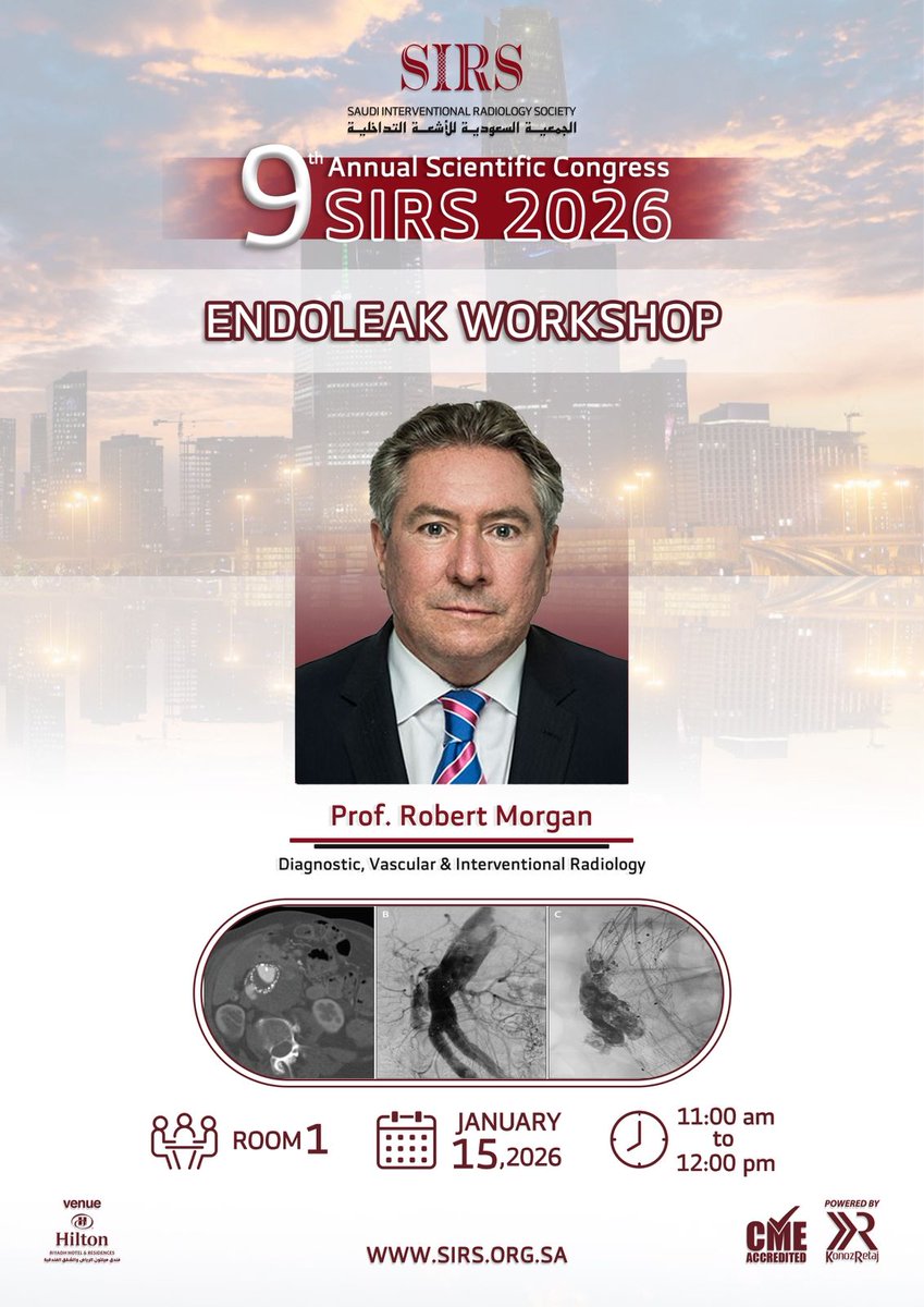 Saudi Interventional Radiology Society tweet media