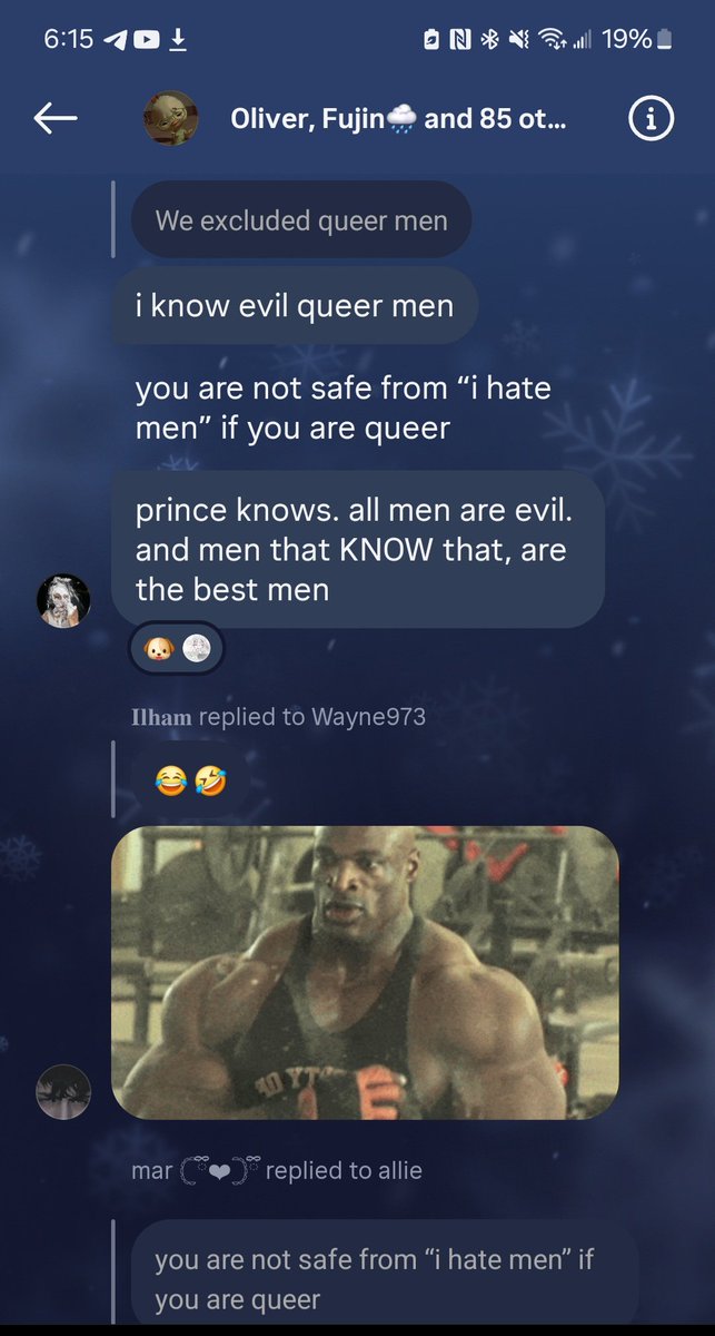 I don't think anything sums up my online presence more than being invited to both of these groupchats on Instagram