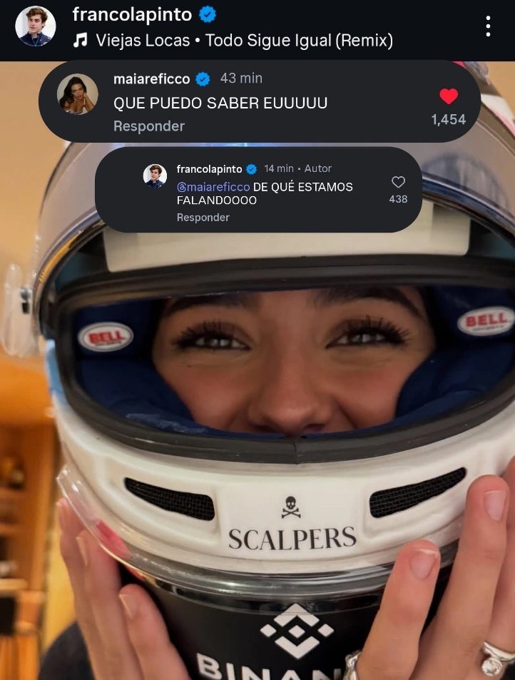 dailycolapinto's tweet image. 💬 | El comentario de Maia Reficco en la publicación de Franco!

“QUE PUEDO SABER EUUUU”