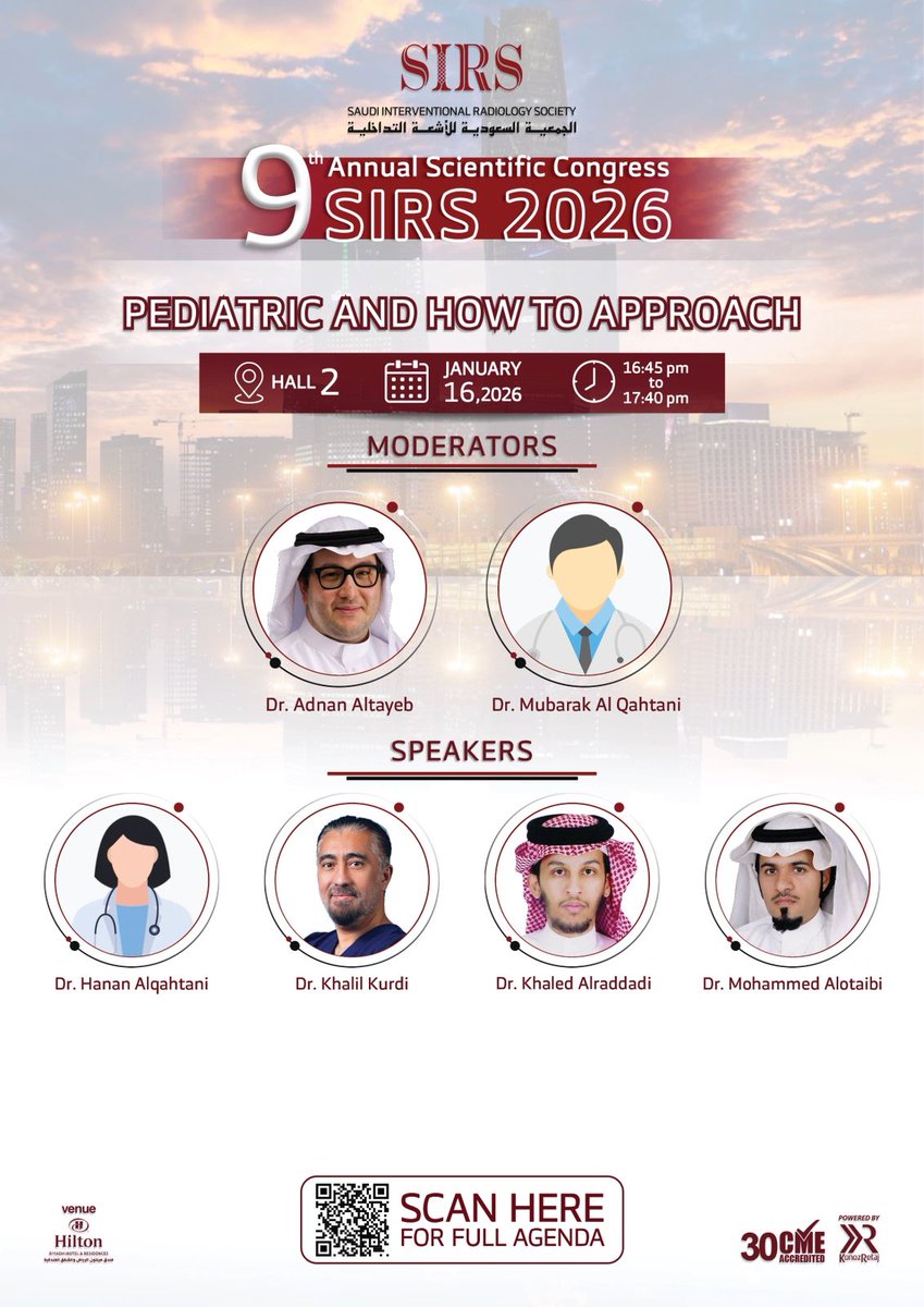 🧠 NEURO INTERVENTION Track
Part of the 9th Annual Interventional Radiology Scientific Congress – SIRS 2026

🗓️ January 16, 2026
📍 Hall 2 

A comprehensive track covering key areas in neurointervention, including ischemic and hemorrhagic stroke, carotid interventions, cerebral