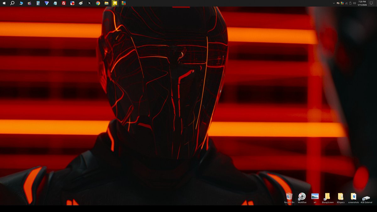HighDefDiscNews's tweet image. These IMAX-enhanced 1.90:1 aspect ratio 4K shots from TRON: ARES make great wallpaper.