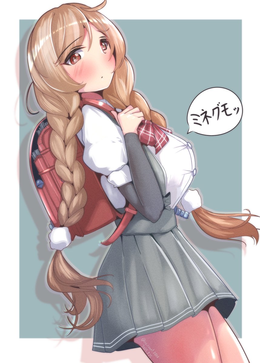 #三連休はフォロワーさんが増えるらしい

私はとても健全な艦娘を描くことに定評があります 