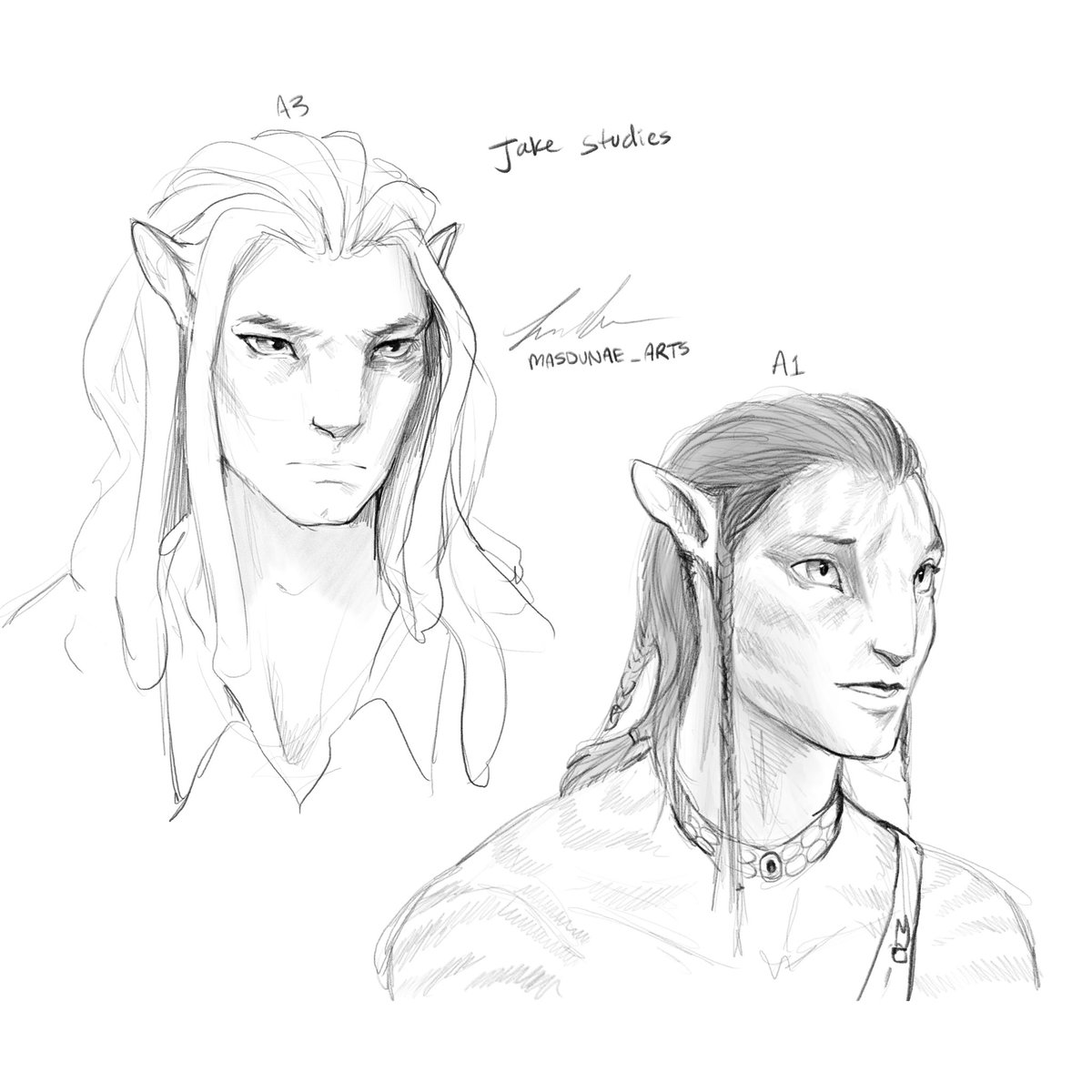 I never really draw Jake - First one is kinda freestyled but the second is a frame study! Enjoy

#AvatarFireAndAsh #JakeSully